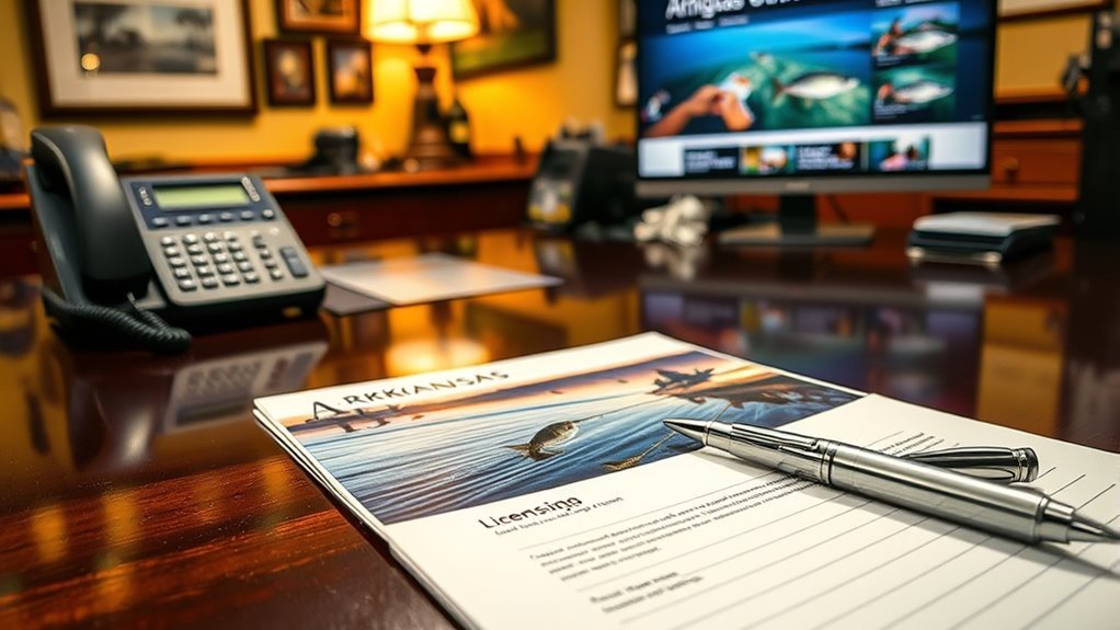 arkansas fishing licensing assistance