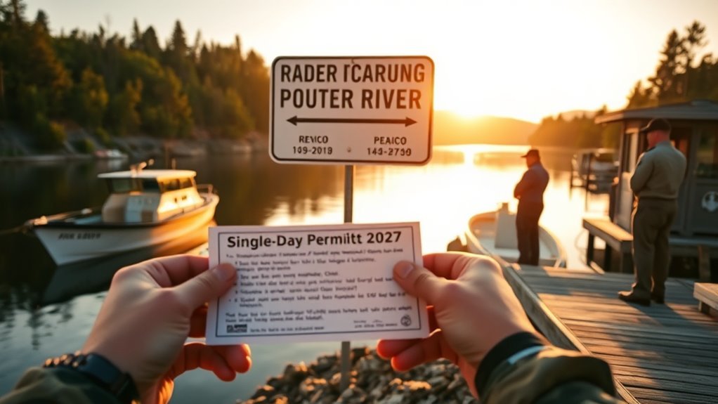 border waters fishing regulations