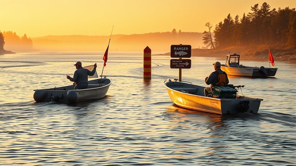 border waters fishing regulations