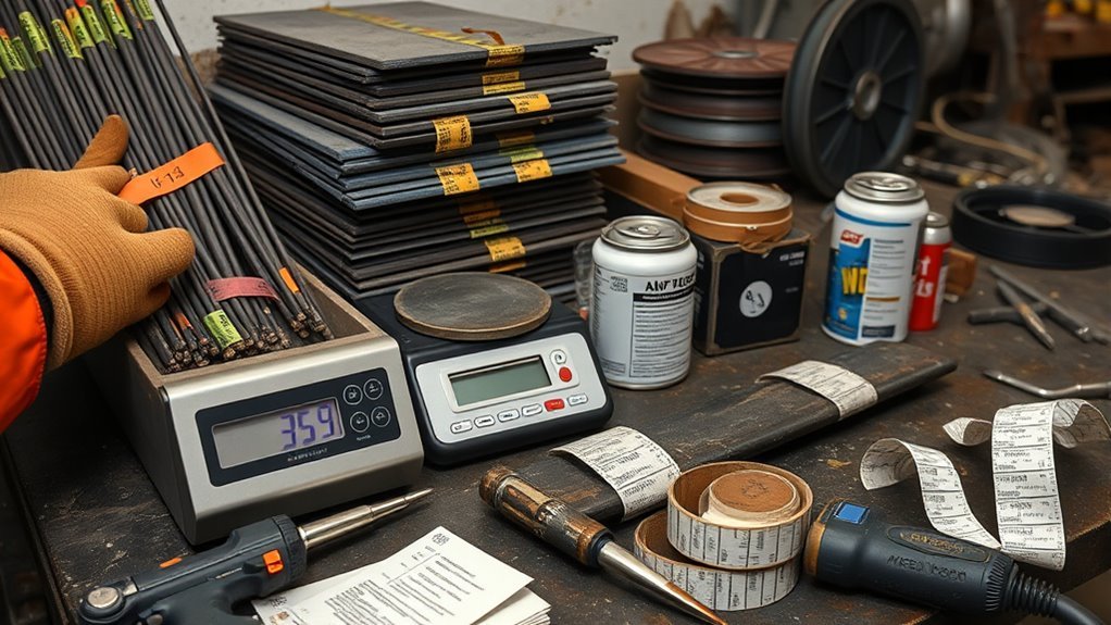 budget for welding consumables