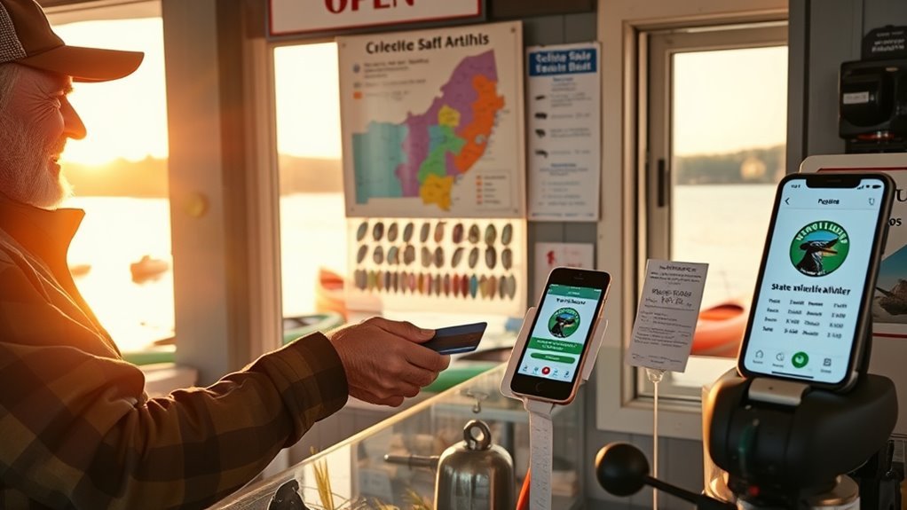 buy 1 day fishing license