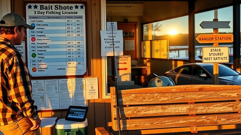 buy 3 day fishing license