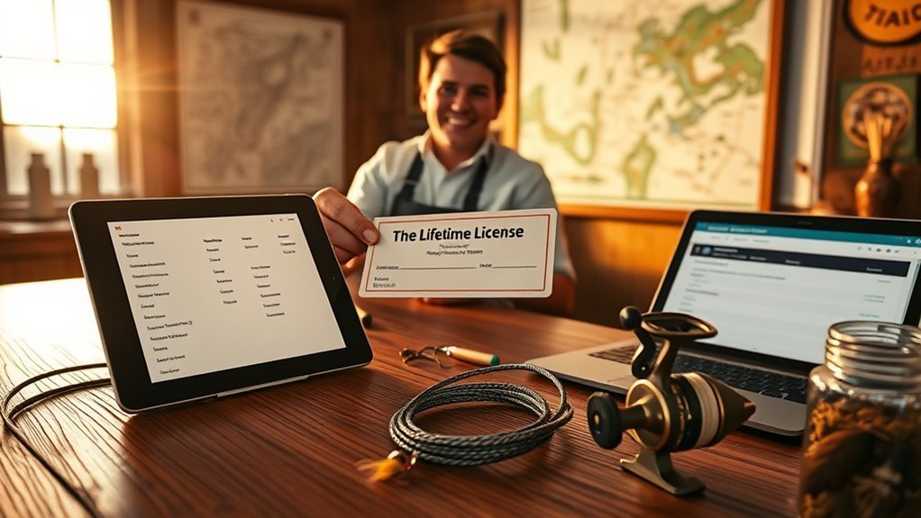 california lifetime fishing license