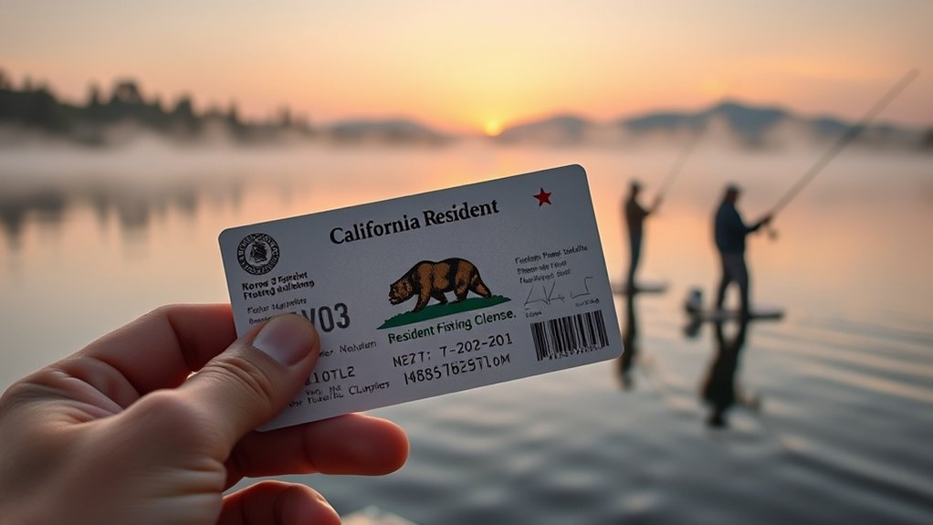 california resident fishing licenses