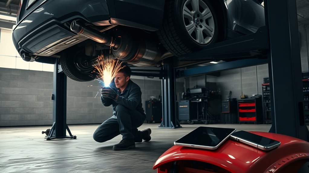 car exhaust welding cost