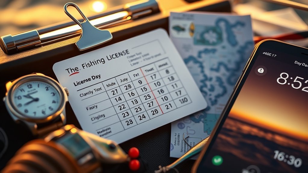 consecutive days fishing license