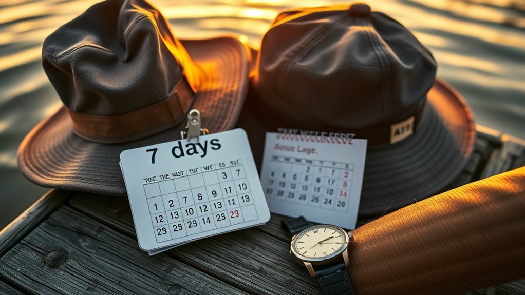 consecutive seven day fishing permit