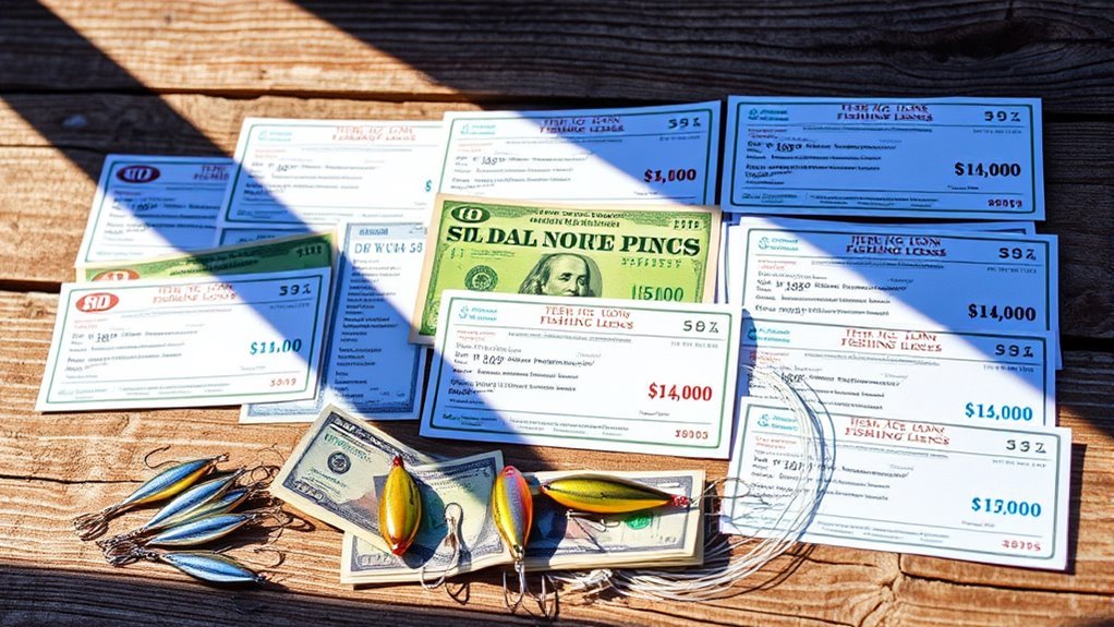 customized short term fishing licenses