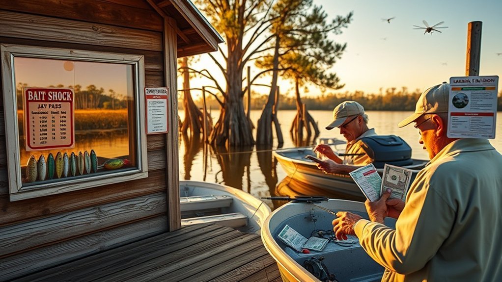 daily fishing license available