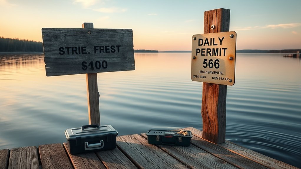 daily fishing license fees