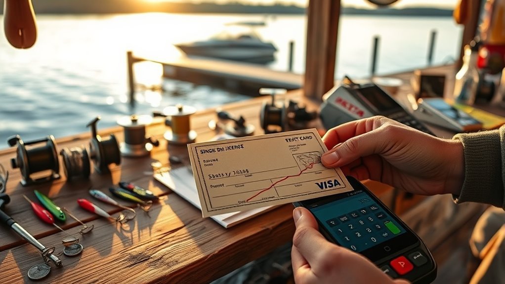 daily fishing license options