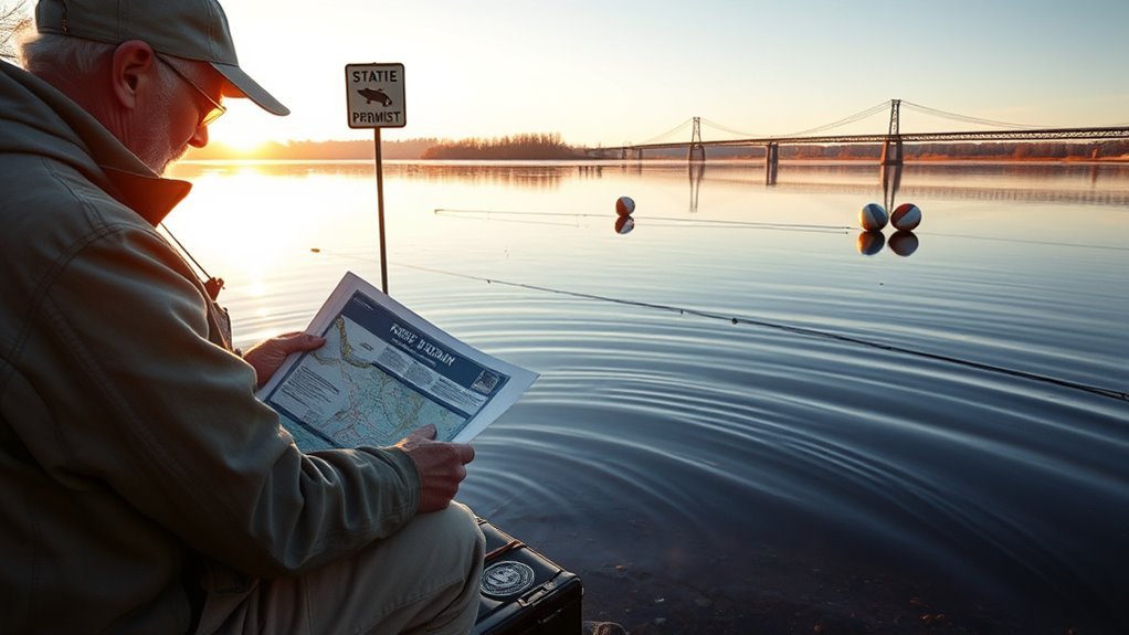 daily permit fishing regulations