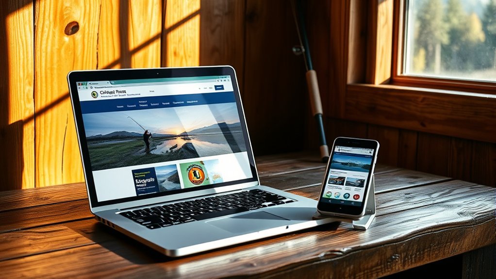 digital fishing license management