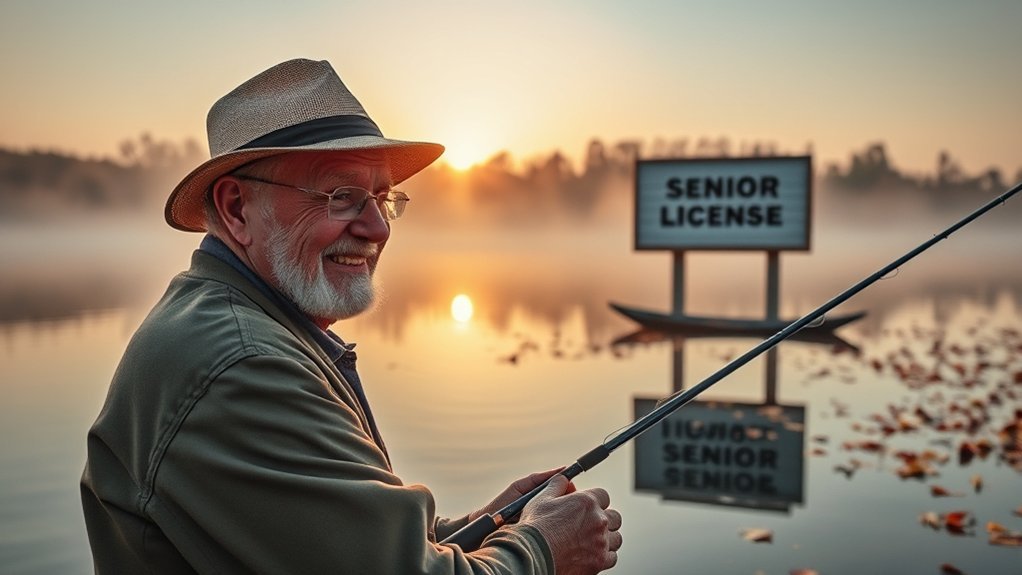 discounted fishing licenses for seniors