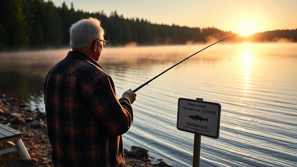 discounted senior fishing license
