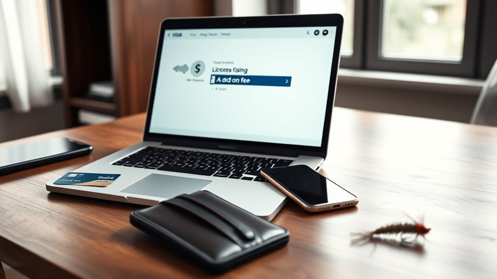 electronic fishing license purchasing