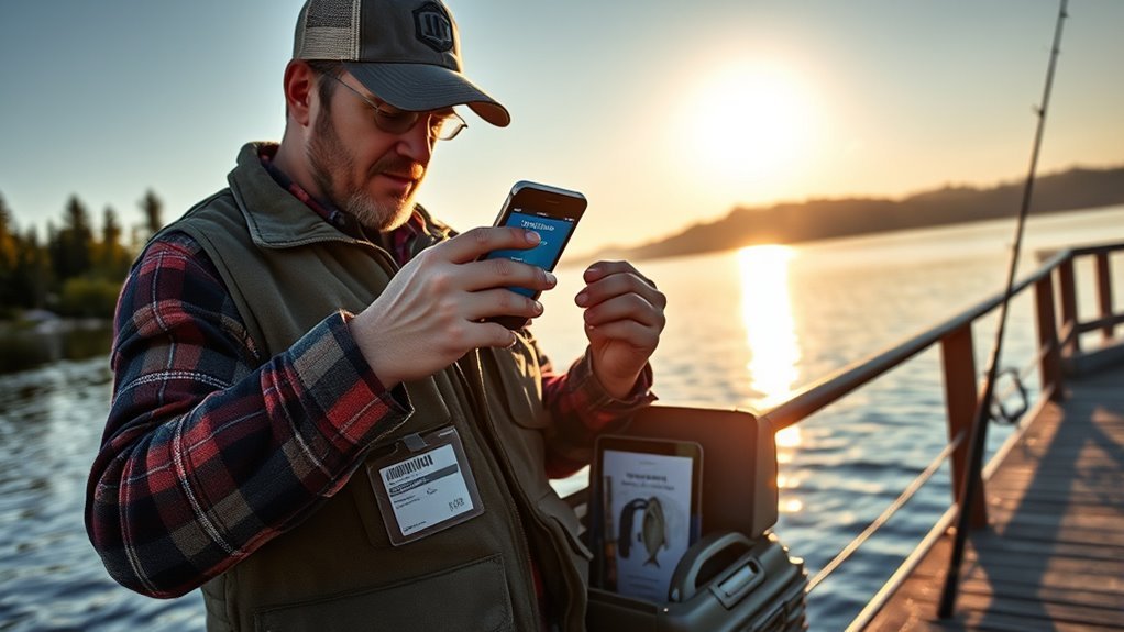 electronic license carrying requirements