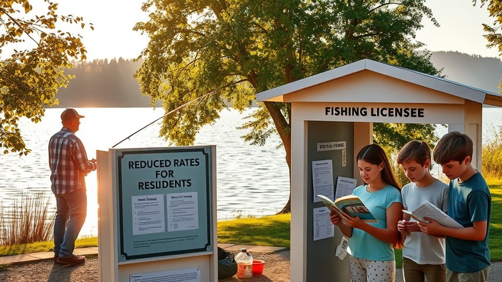 eligible for discounted fishing