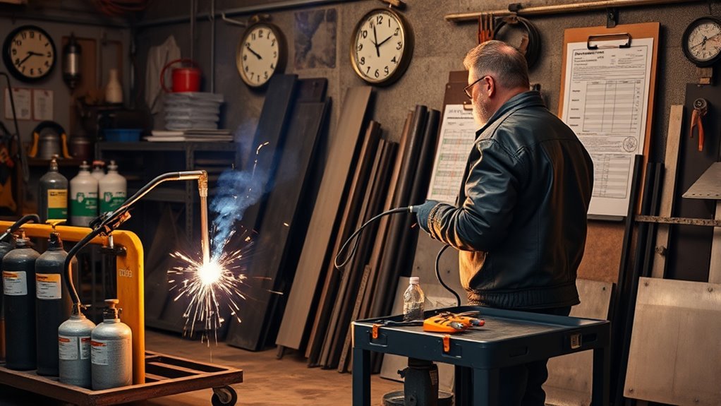 estimating welding project costs