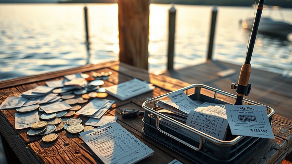 fishing costs and stamps