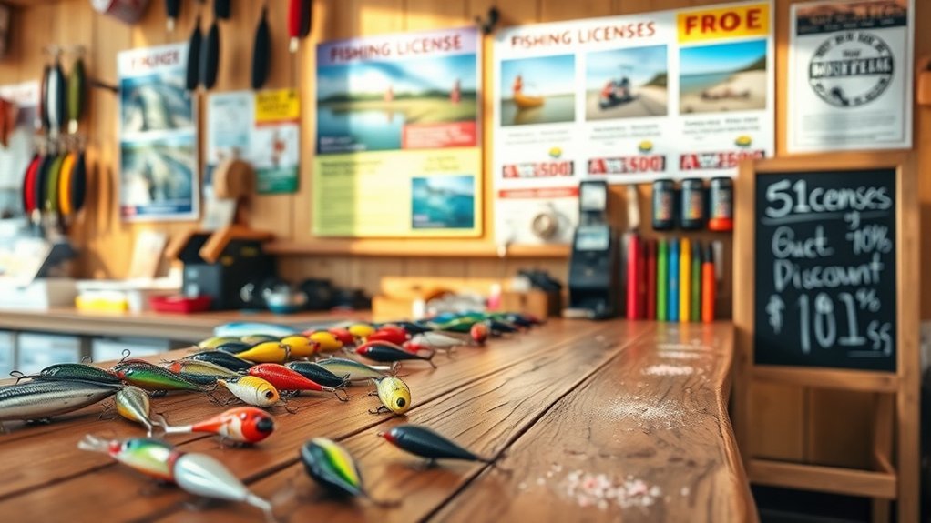 fishing discounts and promotions