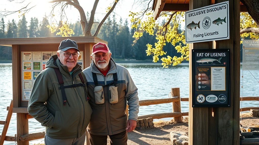 fishing discounts for seniors