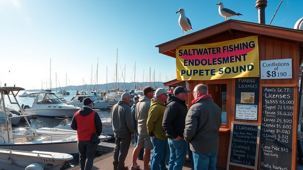 fishing endorsements and licenses