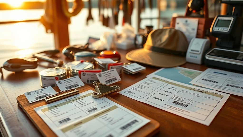 fishing endorsements and tags