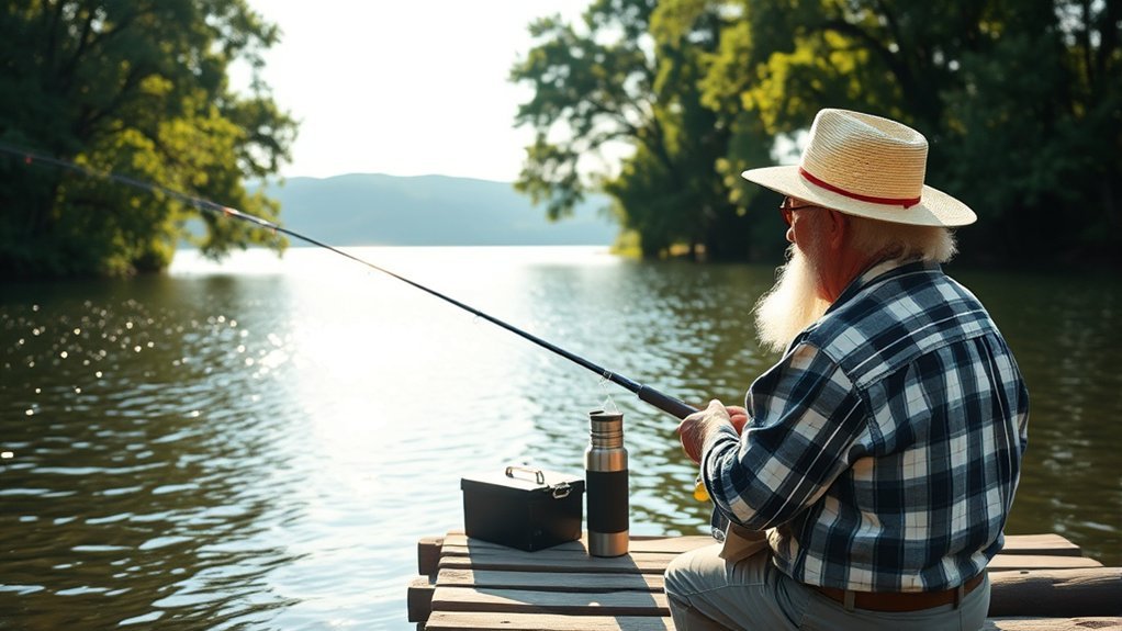 fishing enhances seniors well being