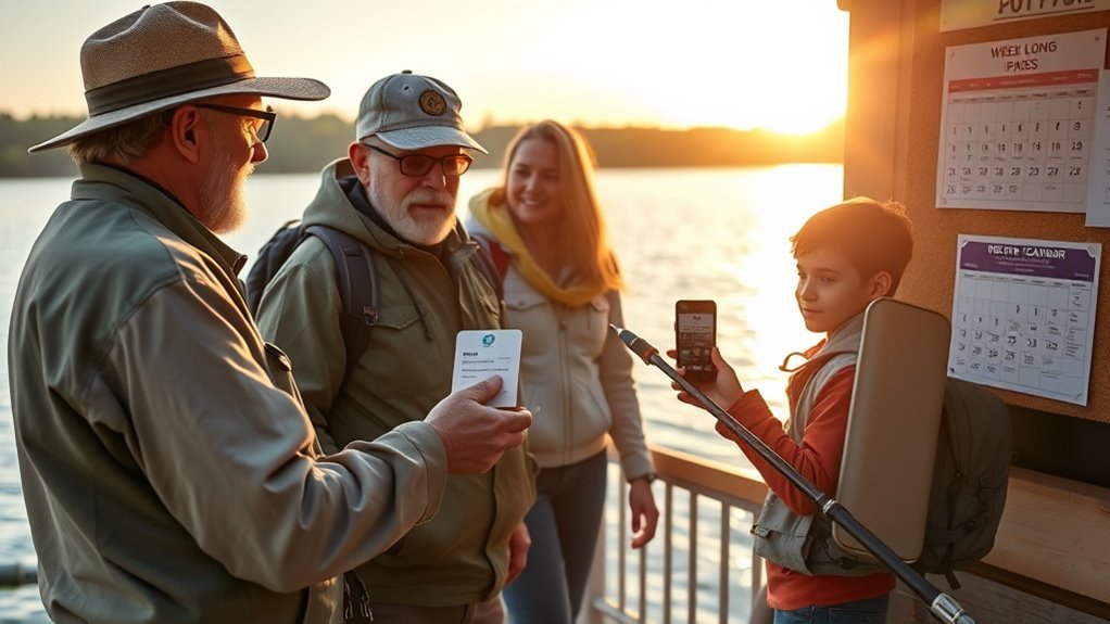 fishing fee discounts eligibility