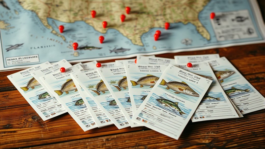 fishing hotspots with license