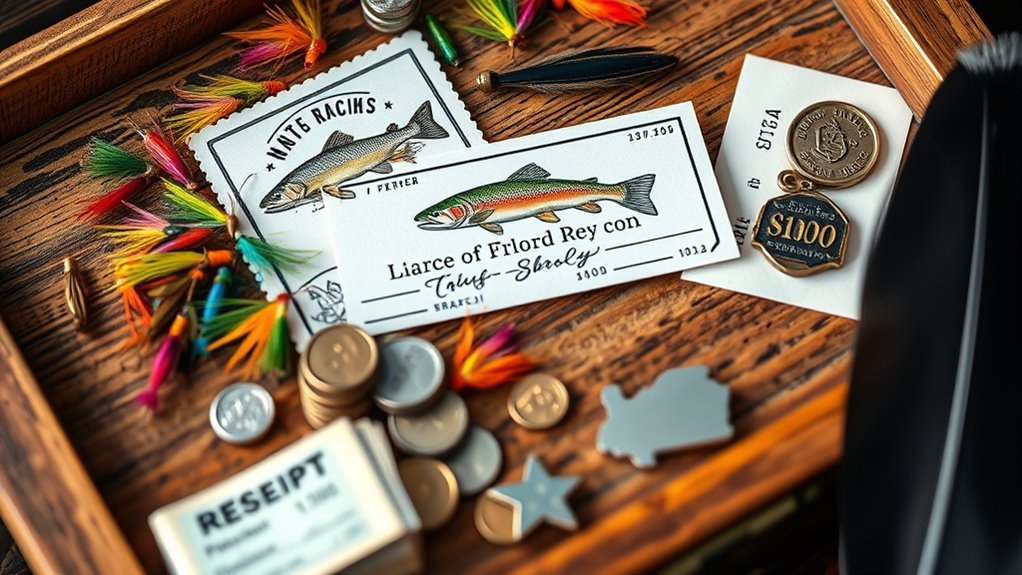 fishing license additional costs