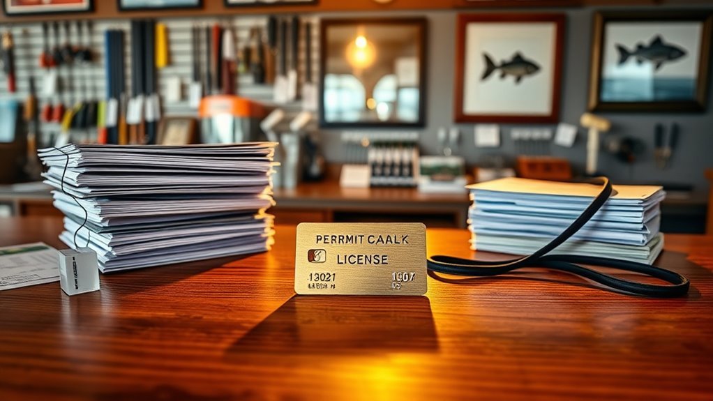 fishing license additional requirements