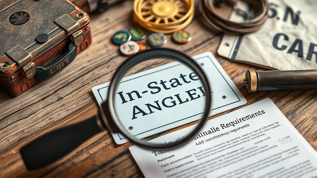 fishing license additional requirements