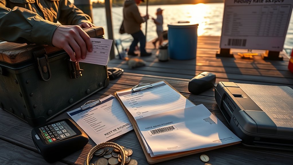 fishing license and validations