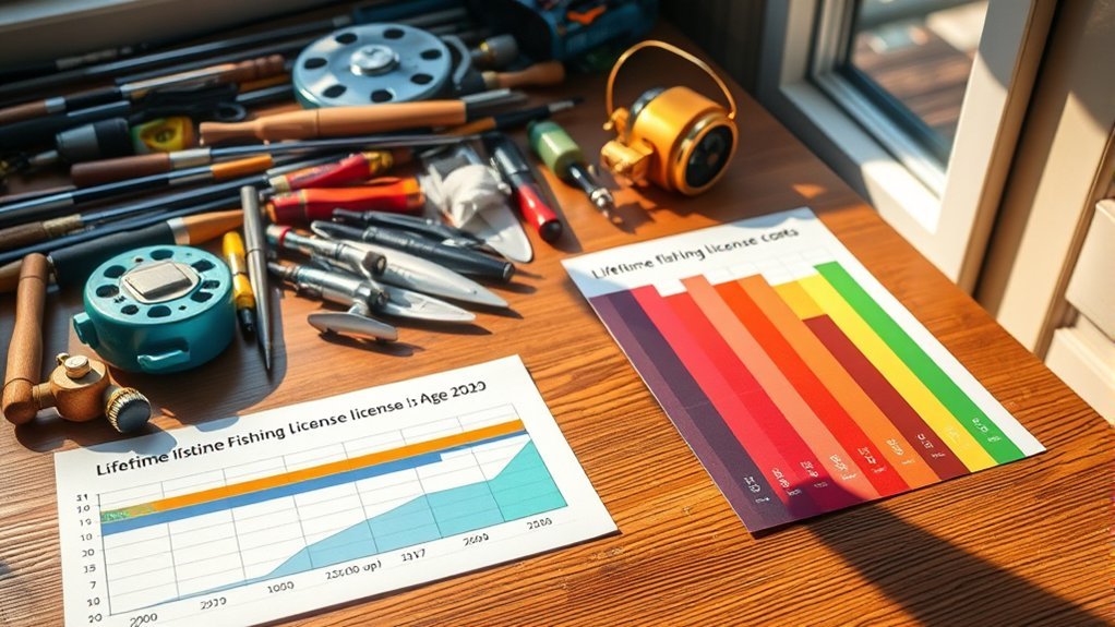 fishing license cost differences