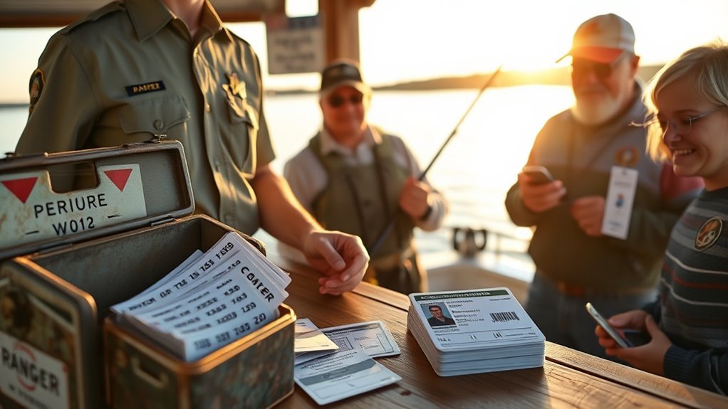 fishing license exemptions and compliance