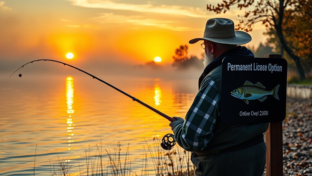 fishing license exemptions available