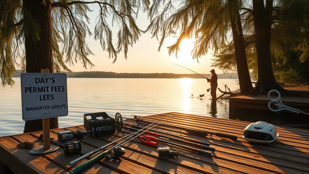 fishing license exemptions available