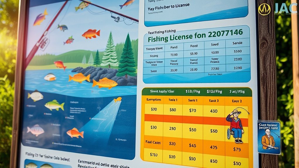 fishing license exemptions explained