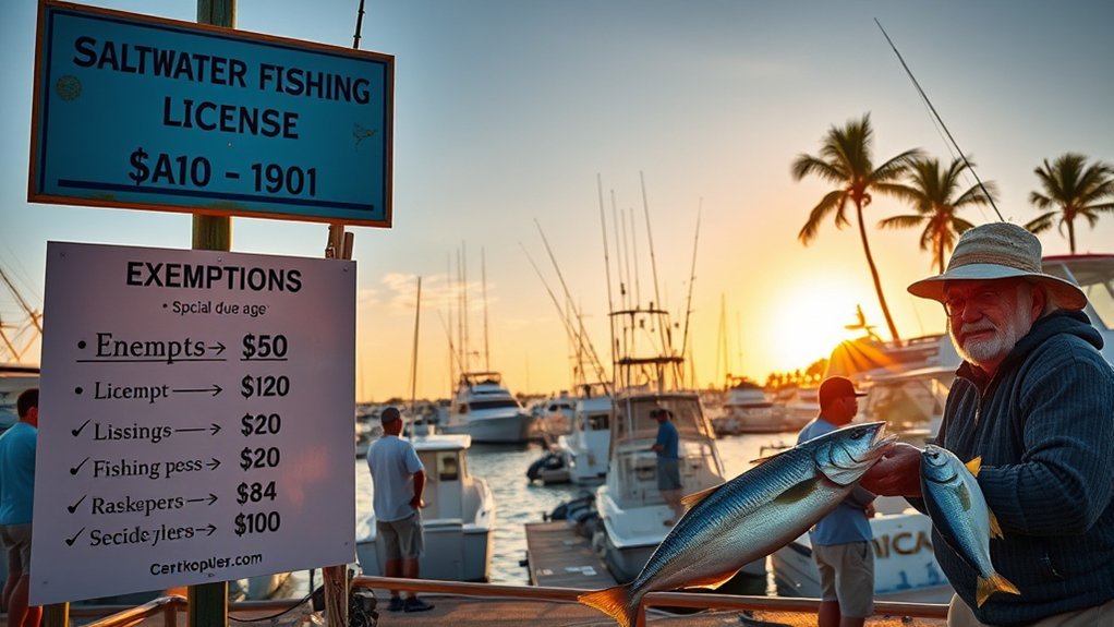 fishing license exemptions explained