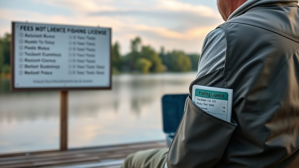 fishing license exemptions illinois