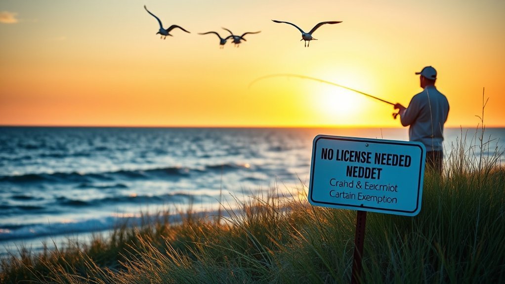 fishing license exemptions overview