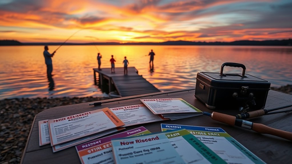 fishing license fee breakdown