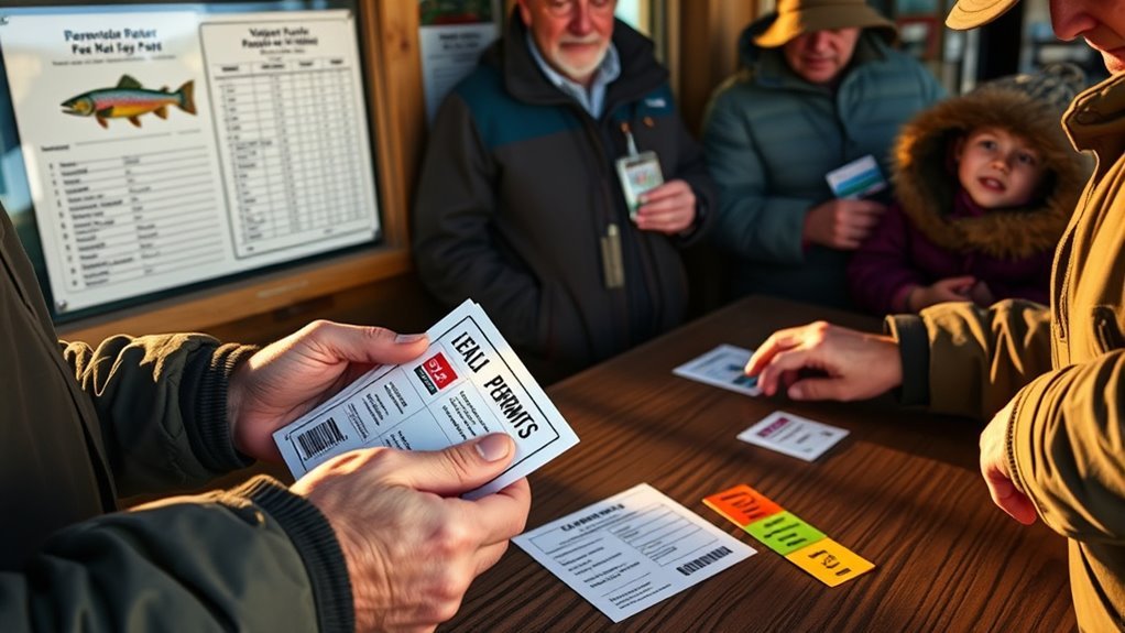 fishing license fee exemptions