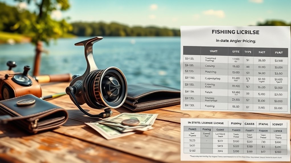 fishing license options available