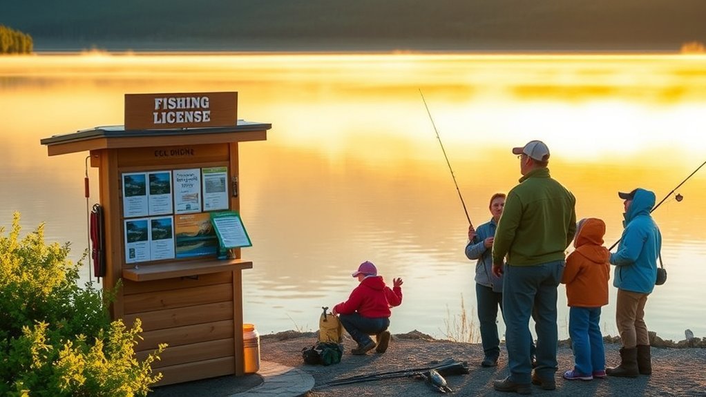 fishing license options available