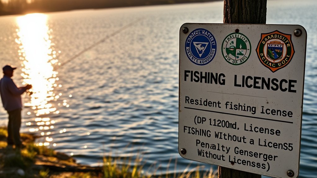 fishing license penalties overview