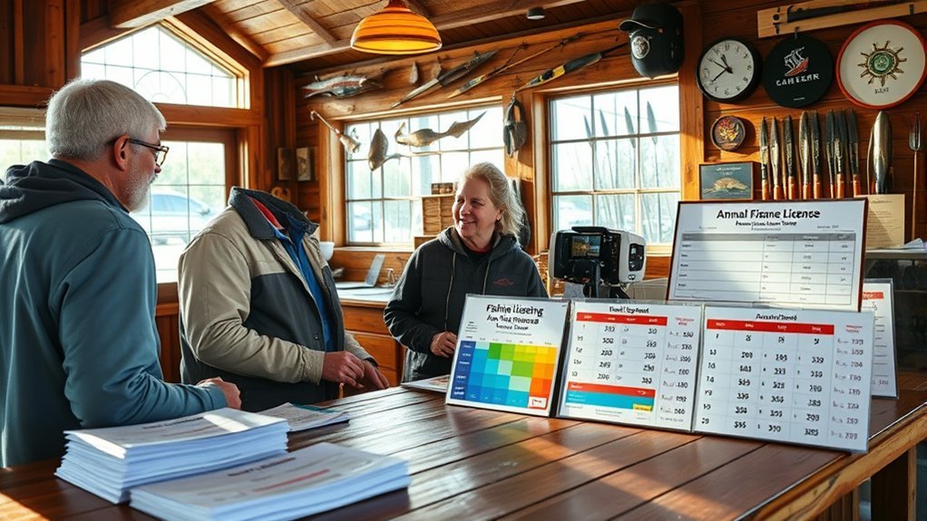 fishing license purchasing process