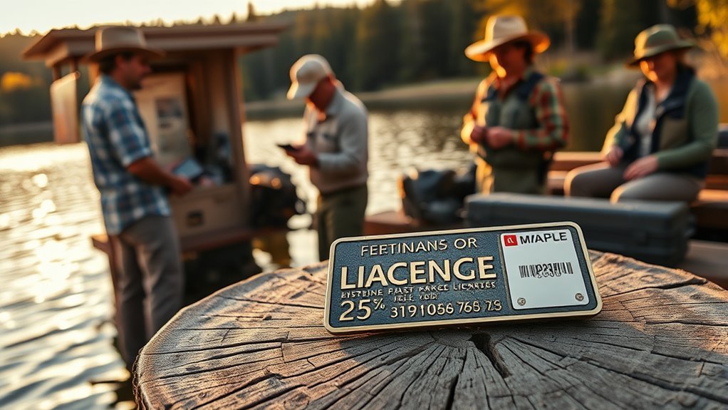 fishing license replacement options